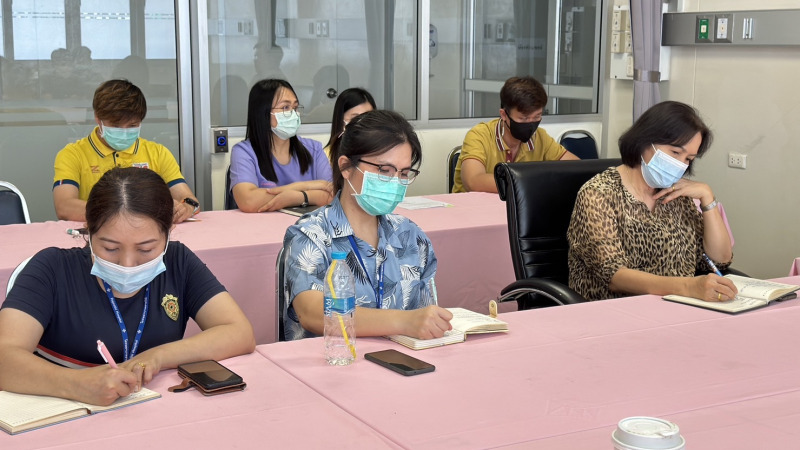 ประชุมวางแผนระบบงานภารกิจด้านอำนวยการ