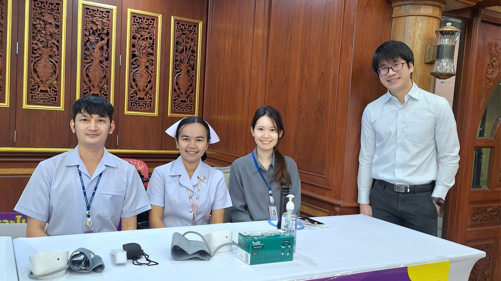 โรงพยาบาลราชวิถี 2 (รังสิต) ร่วมออกหน่วยจุดบริการตรวจสุขภาพ ในงาน "นับคาร์บ นำสุขภาพ ลดเสี่ยง ลดโรคNCDs"