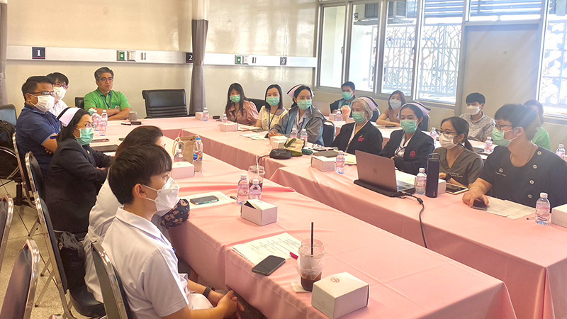 ประชุมคณะกรรมการบริหารและพัฒนาระบบคุณภาพโรงพยาบาลราชวิถี 2 (รังสิต) ครั้งที่ 2/2565